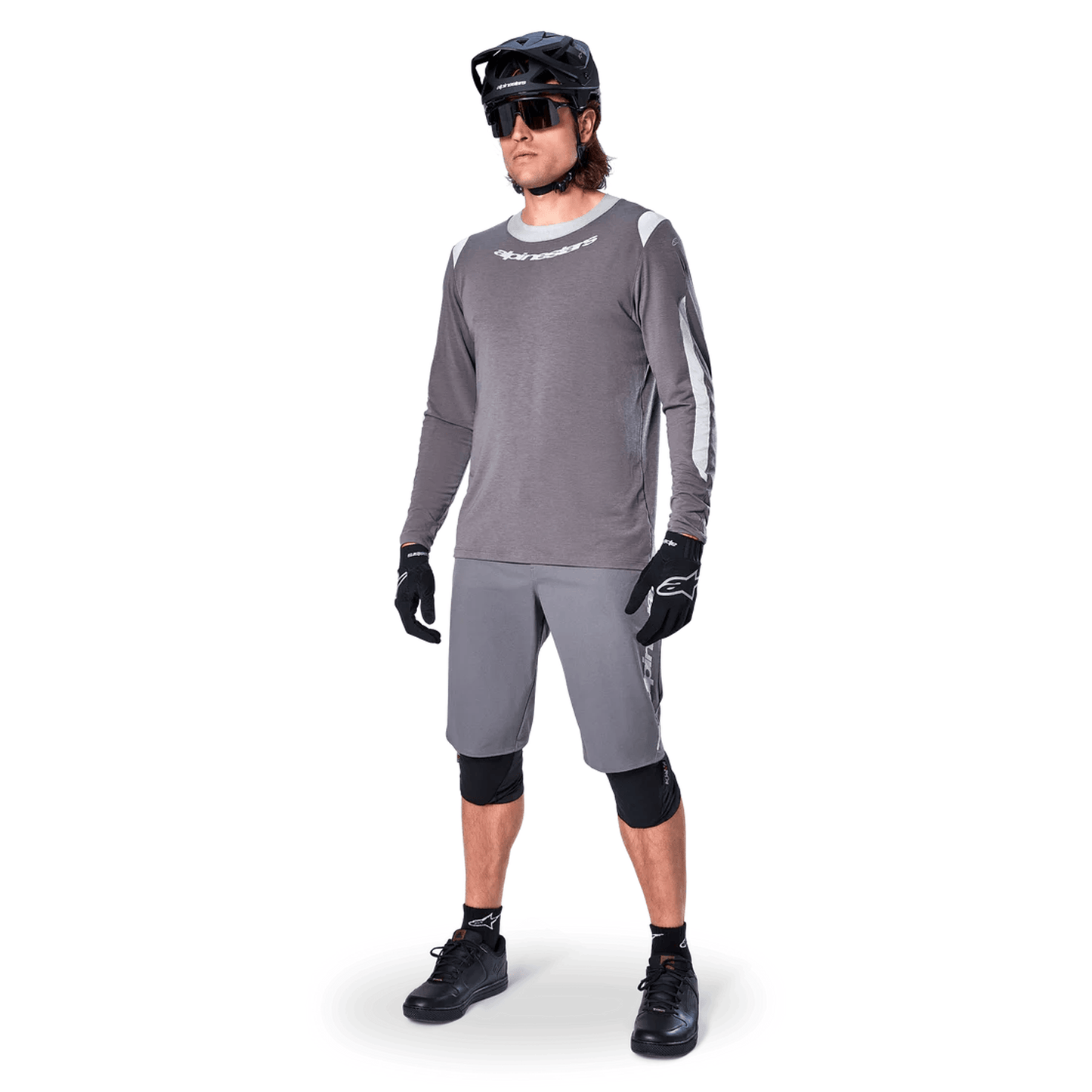 Pantaloncini ALPINESTARS A-DURA ELITE Grigio scuro