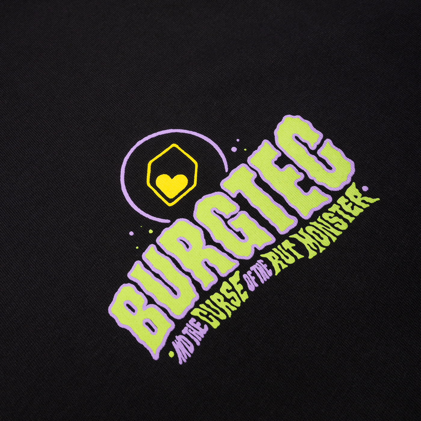 Maglietta BURGTEC RUT MONSTER nera