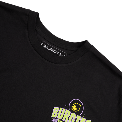 T-Shirt BURGTEC RUT MONSTER Nero