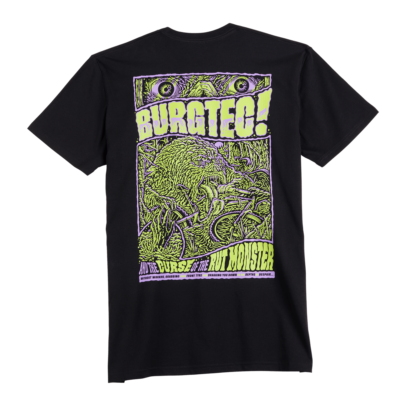 Maglietta BURGTEC RUT MONSTER nera
