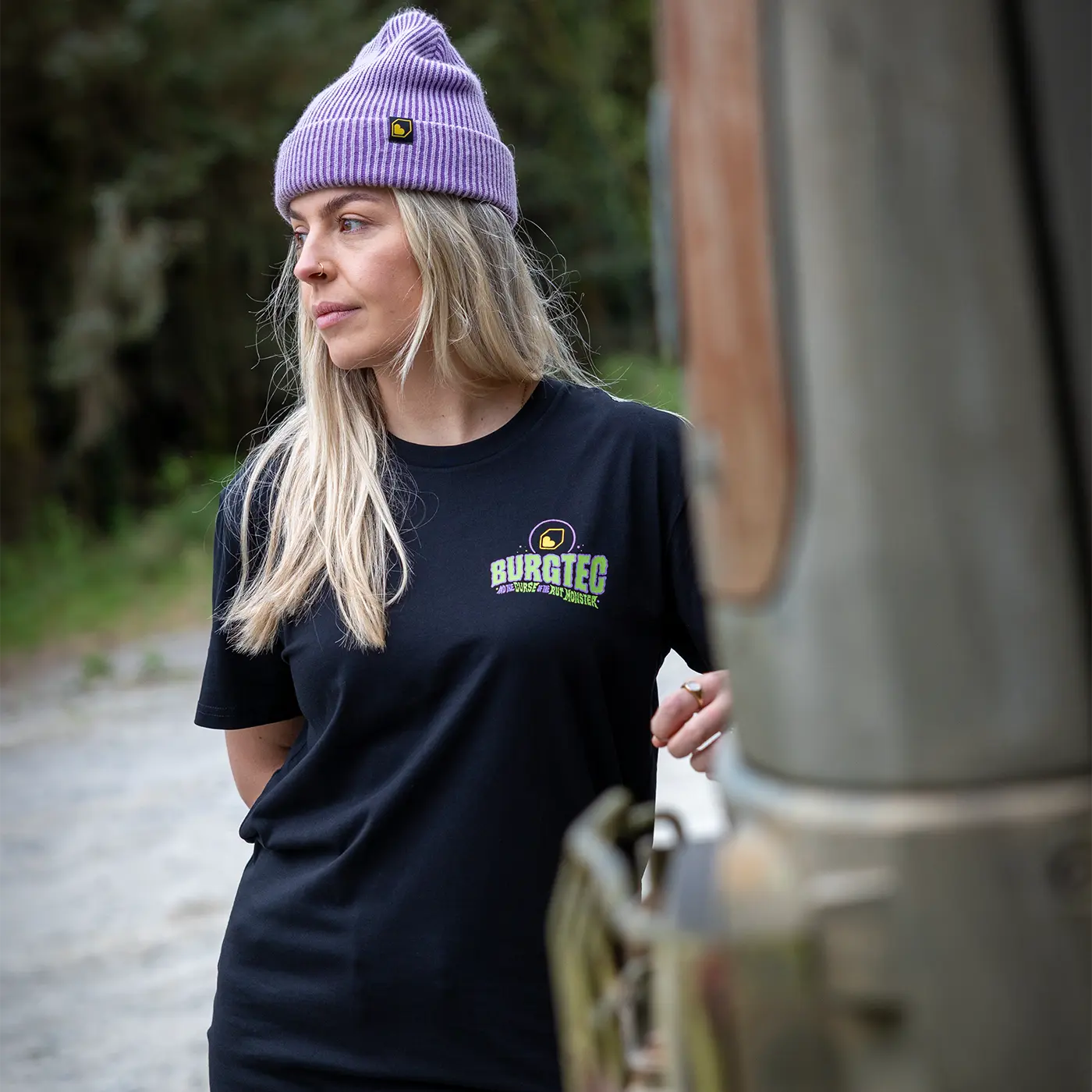 Maglietta BURGTEC RUT MONSTER nera