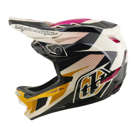 Casco MTB TROY LEE DESIGNS D4 POLYACRYLITE MIPS TURBO ACID Fucsia