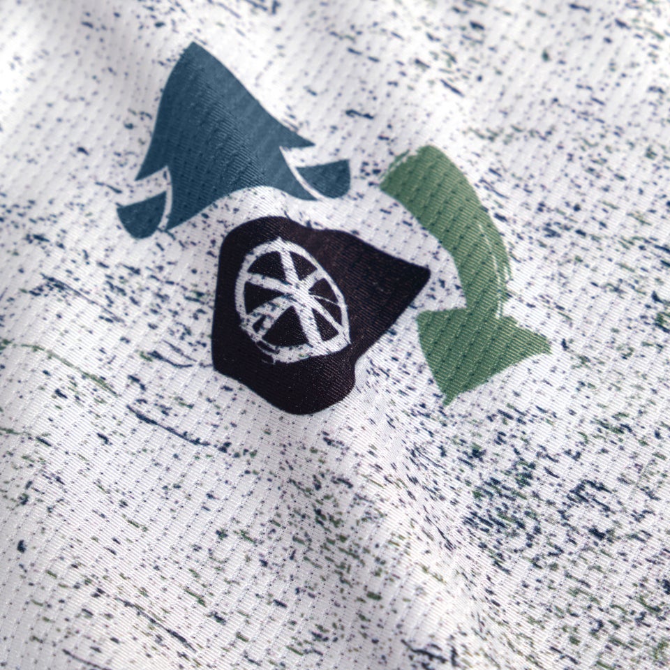 Maglia ENDURA SINGLETRACK PRINT a manica corta da donna blu aeronautico