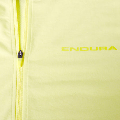Maglia ENDURA LOOP ZIPPED Maniche Corte Oilseed
