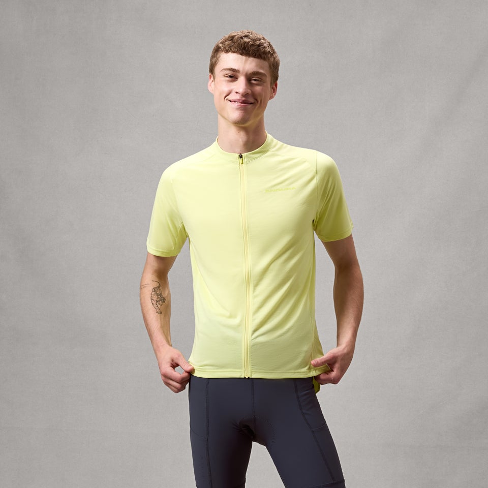ENDURA LOOP ZIPPED Maglia a manica corta ai semi oleosi
