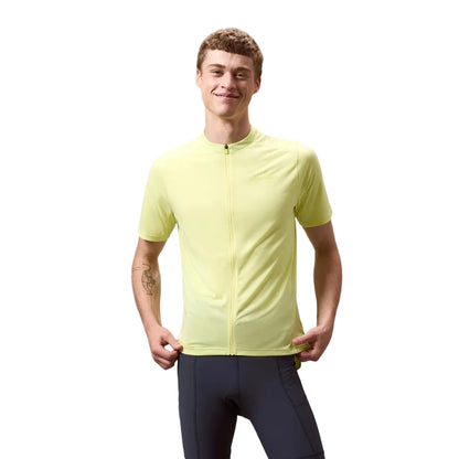 Maglia ENDURA LOOP ZIPPED Maniche Corte Oilseed