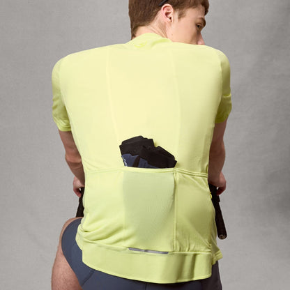 Maglia ENDURA LOOP ZIPPED Maniche Corte Oilseed