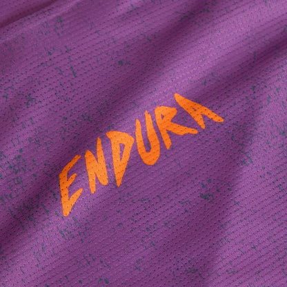 Maglia ENDURA SINGLETRACK PRINT Maniche Corte Donna End Purple