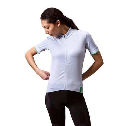 Maglia ENDURA FS260 PRINT Donna Maniche Corte Aero Blue