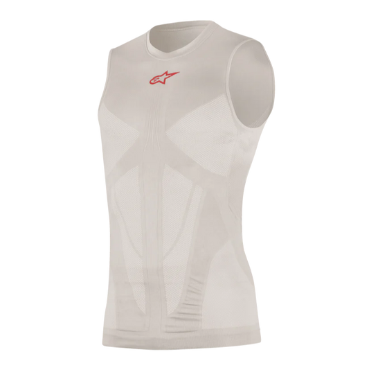 ALPINESTARS TECH TANK SUMMER Intimo senza maniche Grigio/Rosso