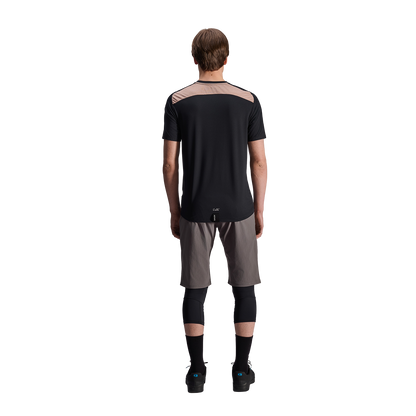 Maglia ALPINESTARS A-DURA LIPAN Maniche Corte Nera
