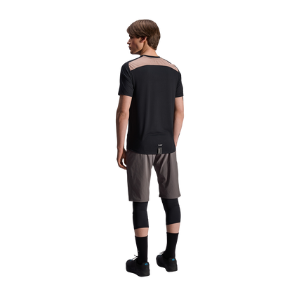 Maglia ALPINESTARS A-DURA LIPAN Maniche Corte Nera