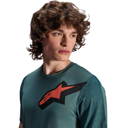 Maglia ALPINESTARS A-DURA LIPAN Maniche Corte Kaki