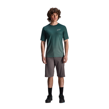 Maglia ALPINESTARS A-DURA RISE Maniche Corte Verde