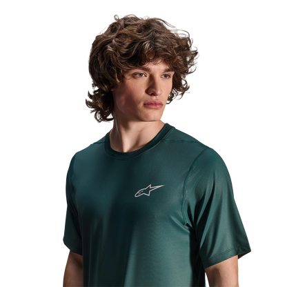 Maglia ALPINESTARS A-DURA RISE Maniche Corte Verde