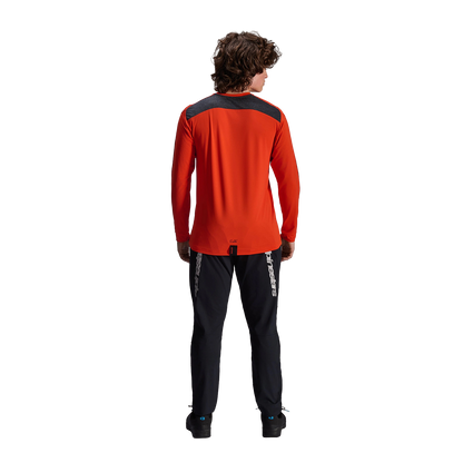 Maillot ALPINESTARS A-DURA INSET ASTAR Maniche Lunghe Arancione