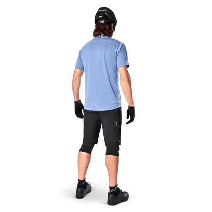 Maglia ALPINESTARS A-DURA ASTAR Maniche Corte Blu