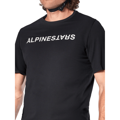 Maglia ALPINESTARS A-ARIA SWITCH Maniche Corte Nero