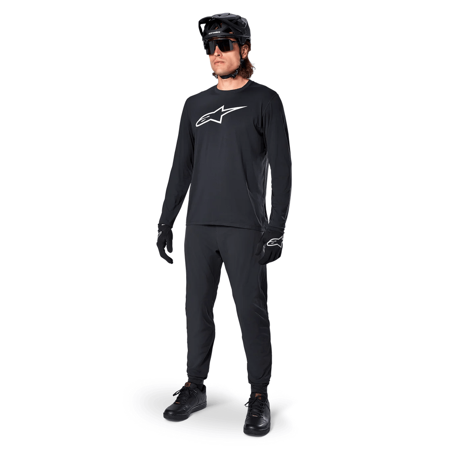 Maglia ALPINESTARS A-DURA ASTAR manica lunga Nera