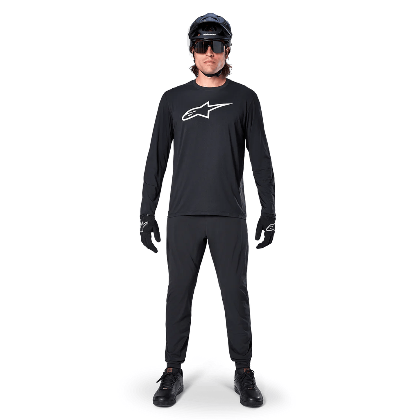 Maglia ALPINESTARS A-DURA ASTAR manica lunga Nera