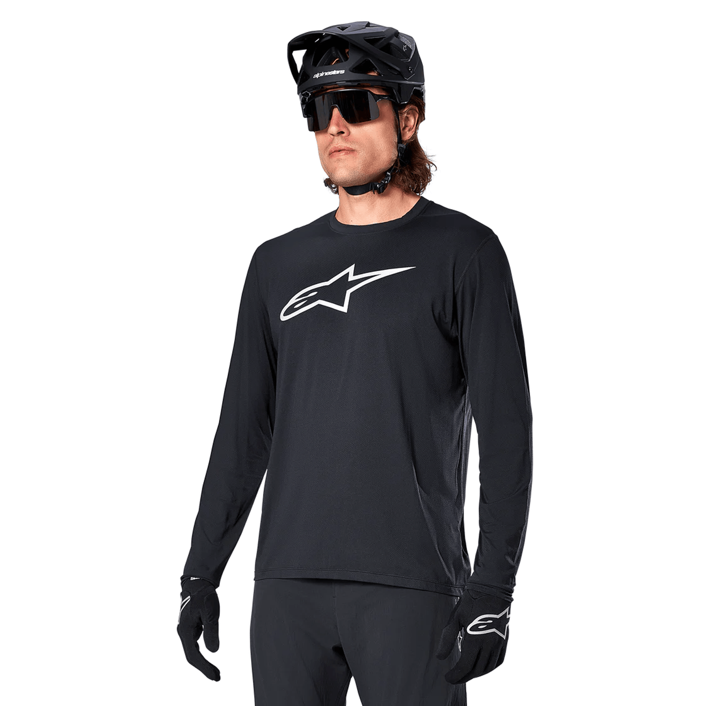 Maglia ALPINESTARS A-DURA ASTAR manica lunga Nera