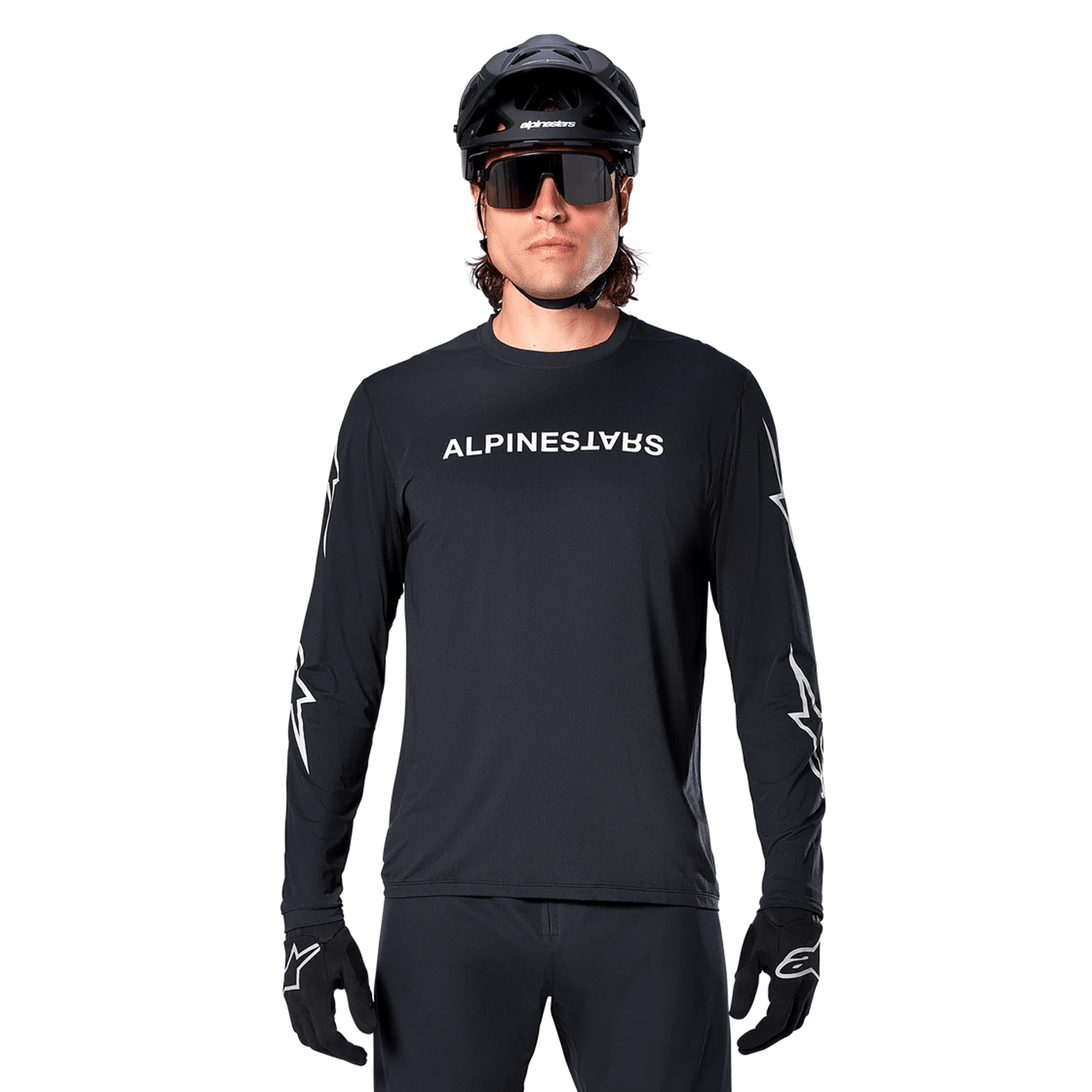 Maglia ALPINESTARS A-DURA SWITCH manica lunga Nera