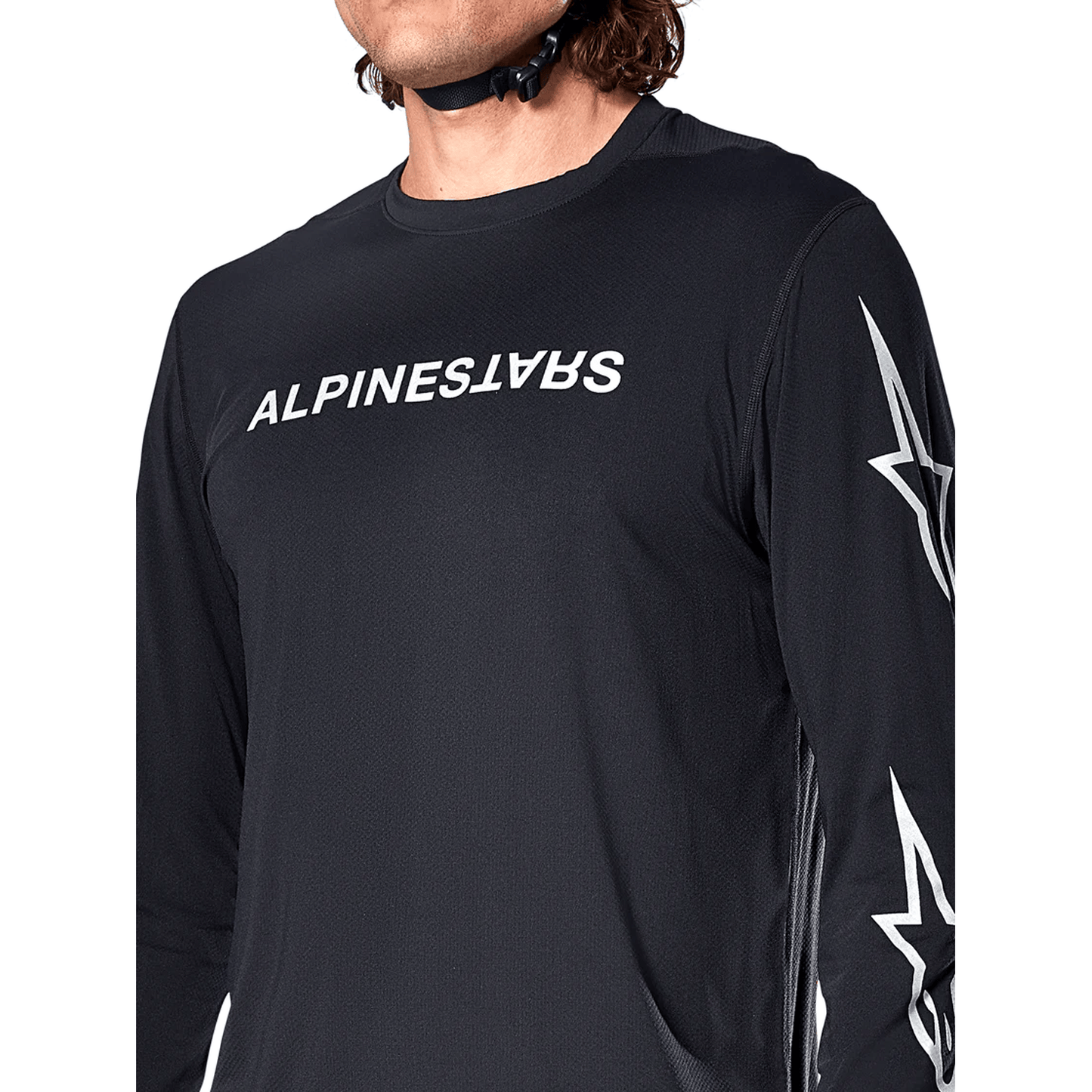 Maglia ALPINESTARS A-DURA SWITCH manica lunga Nera