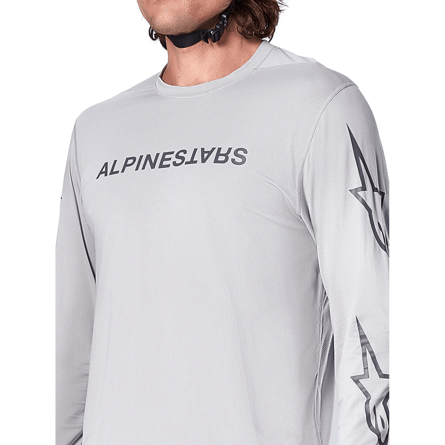 Maglia ALPINESTARS A-DURA SWITCH manica lunga grigio chiaro