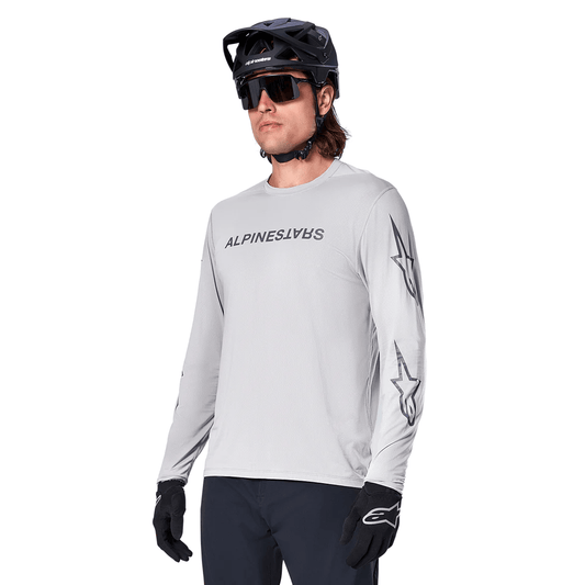 Maglia ALPINESTARS A-DURA SWITCH manica lunga grigio chiaro