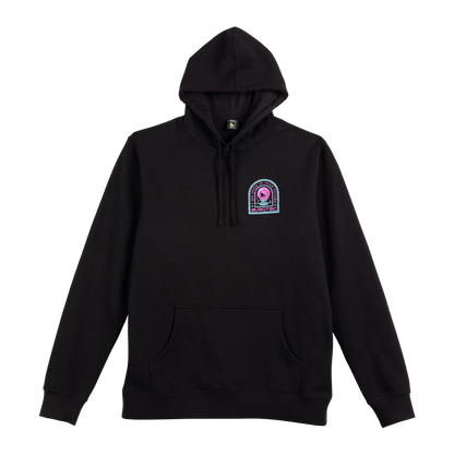 Felpa con Cappuccio BURGTEC TARROT HOODIE Nero