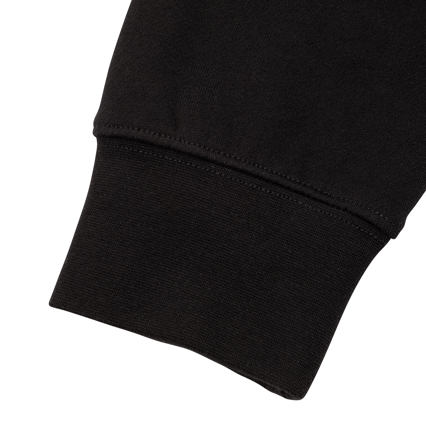 Felpa con cappuccio BURGTEC TARROT nera