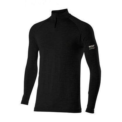Intimo SIXS TS13 MERINOS Maniche Lunghe Nero
