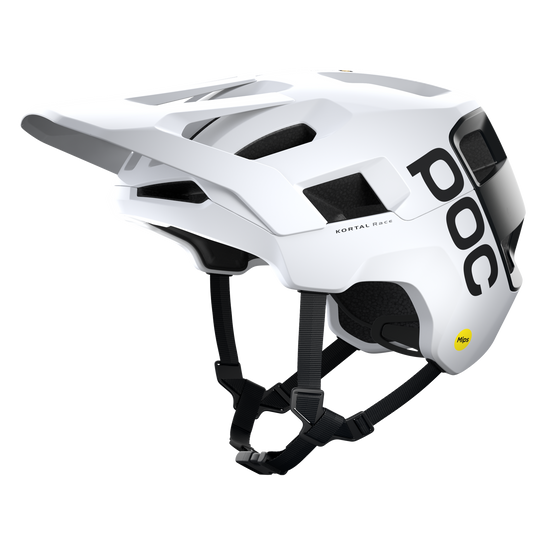 POC KORTAL RACE MIPS Casco MTB Bianco/Nero Opaco