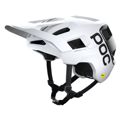 Casco MTB POC KORTAL RACE MIPS Bianco/Nero Opaco