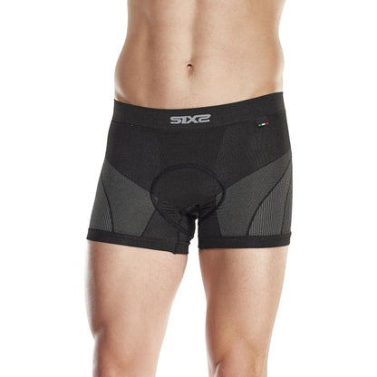 Sotto-Short SIXS BOXER 2 V2 Nero Carbon