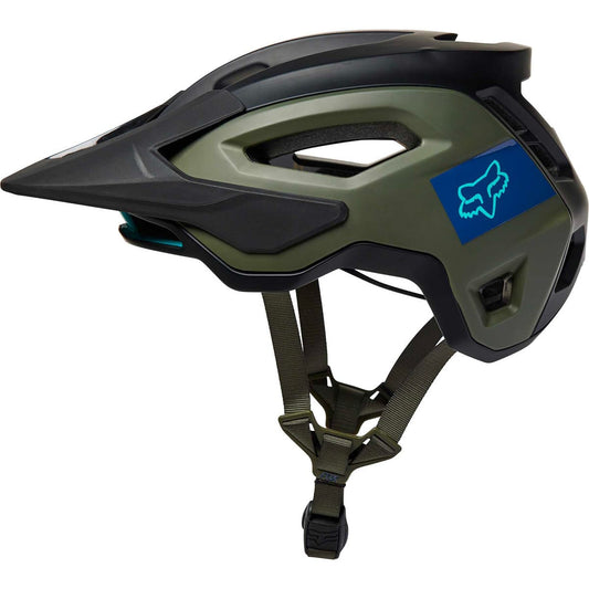 Casque VTT FOX SPEEDFRAME PRO BLOCKED Noir/Kaki