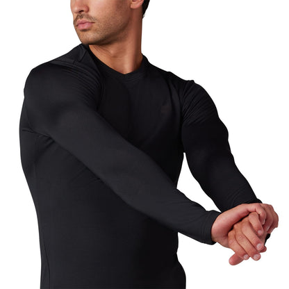 Intimo FOX TECBASE FIRE Maniche Lunghe Nero 2024