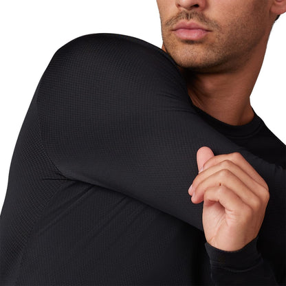 Intimo FOX TECBASE FIRE Maniche Lunghe Nero 2024