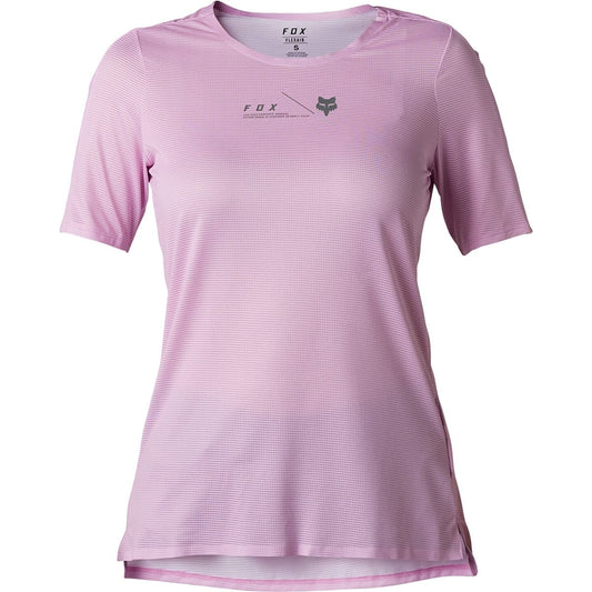 Maillot FOX FLEXAIR Femme Manches Courtes Rose