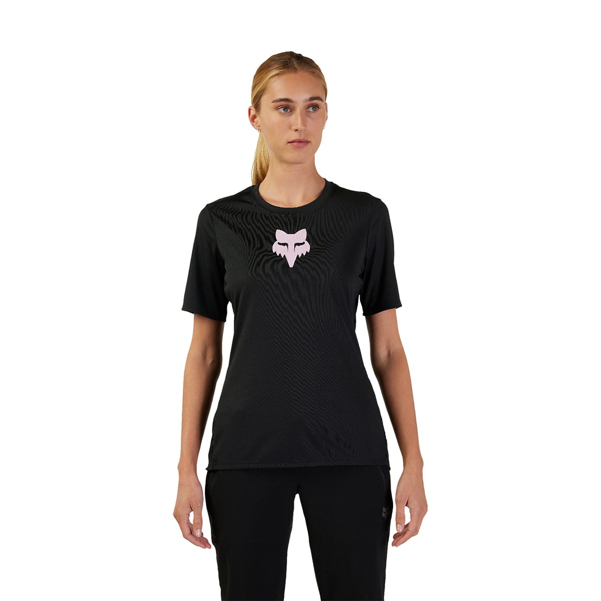 Maglia a maniche corte FOX RANGER da donna Nera