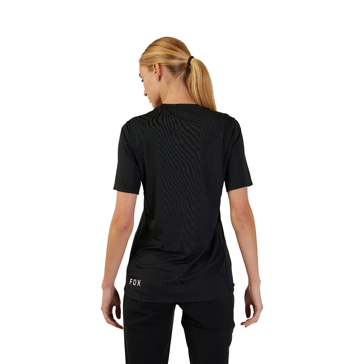 Maglia a maniche corte FOX RANGER da donna Nera