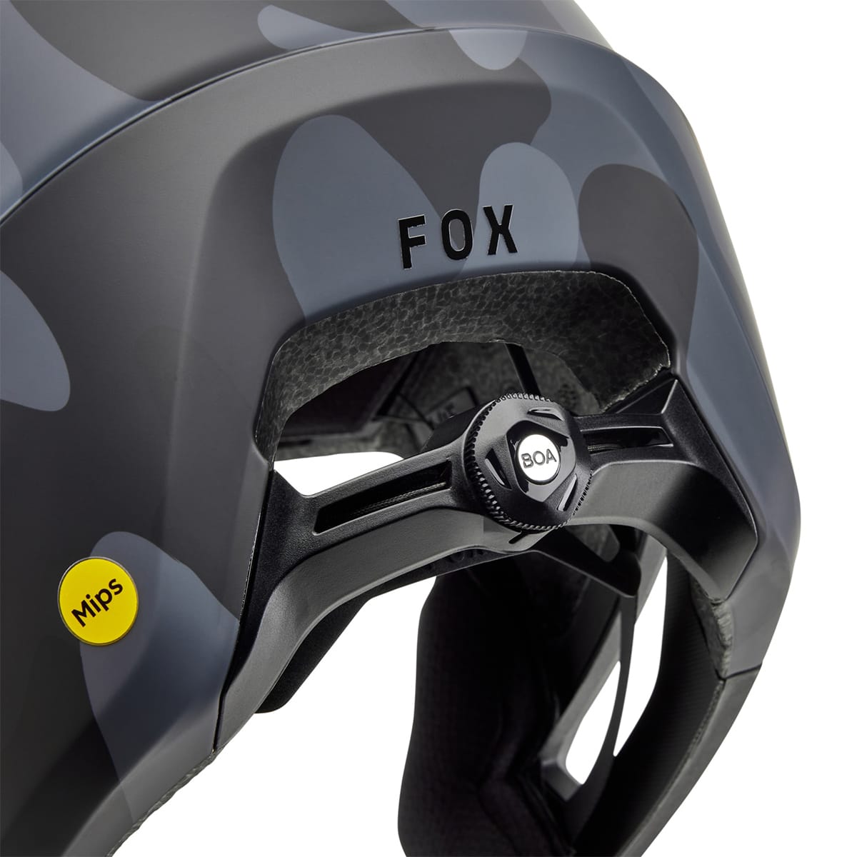 Casco MTB FOX DROPFRAME PRO Nero Camo