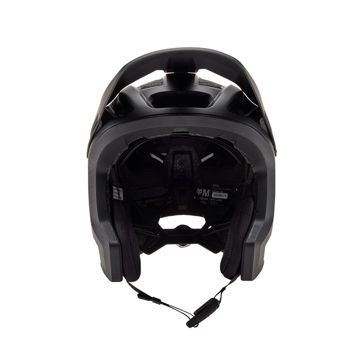 Casco MTB FOX DROPFRAME PRO Nero