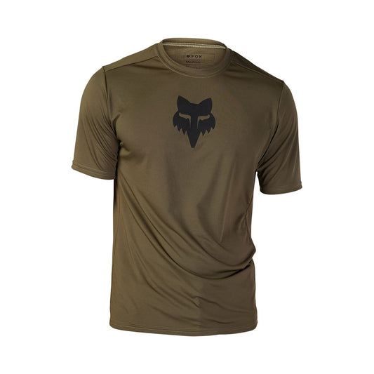 Maglia a maniche corte FOX RANGER LAB HEAD verde