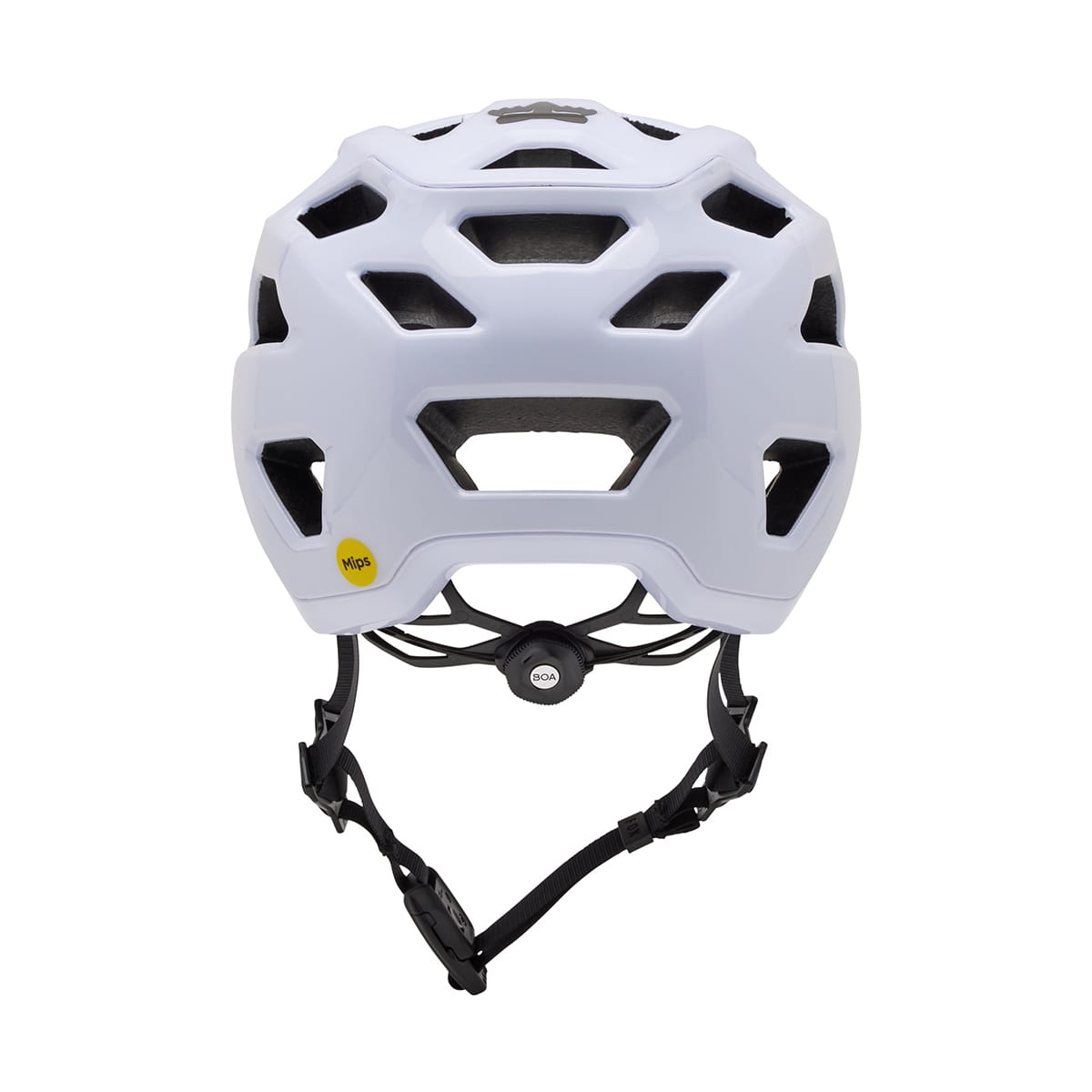 Casco Gravel FOX CROSSFRAME PRO MIPS SOLIDS Bianco