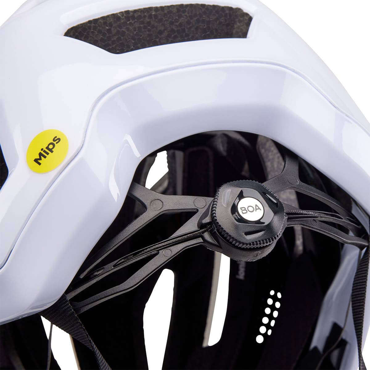 Casco Gravel FOX CROSSFRAME PRO MIPS SOLIDS Bianco