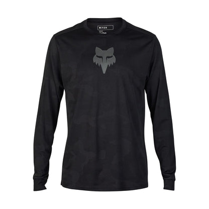Maglia FOX RANGER TRU DRI Maniche Lunghe Nera