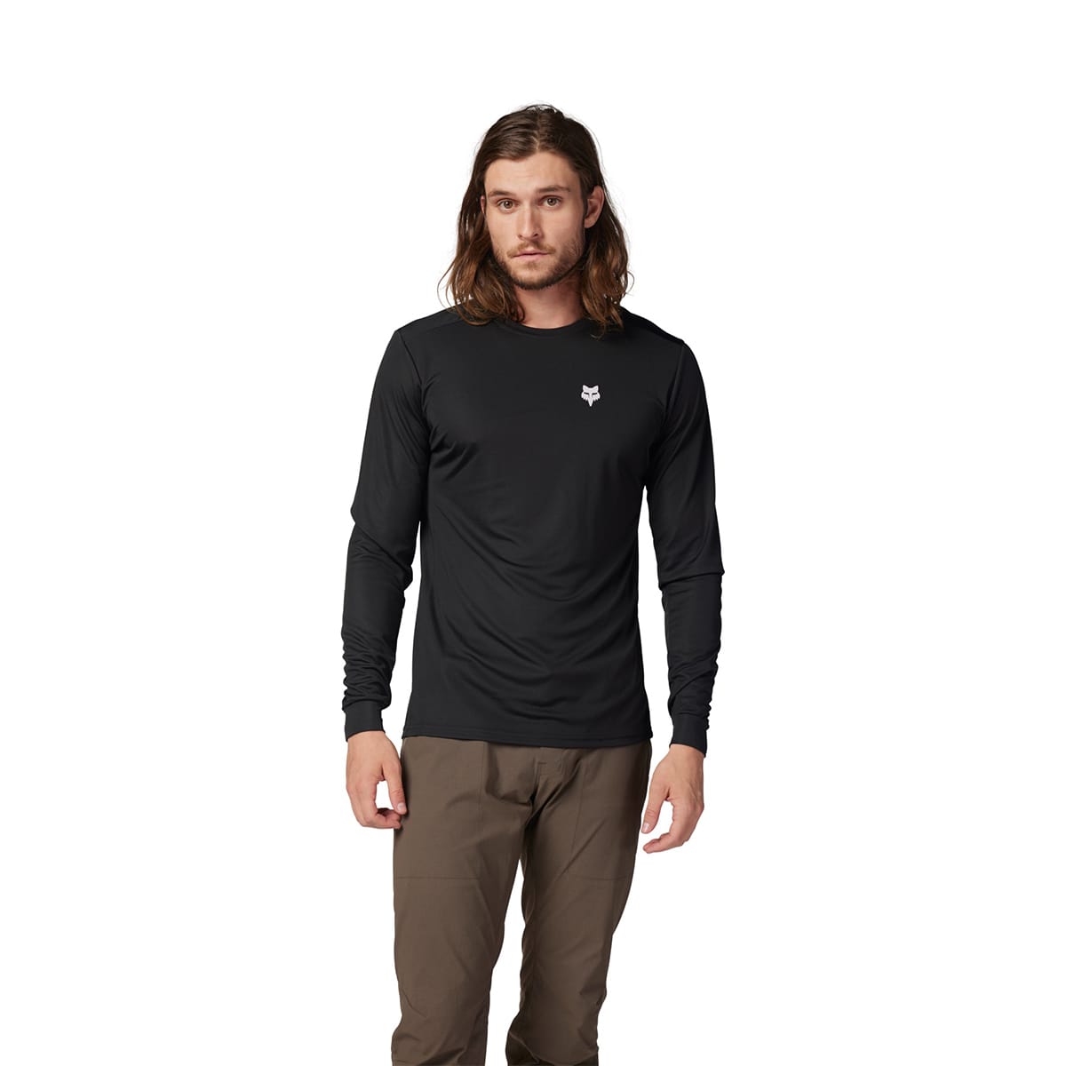 Maglia a maniche lunghe FOX RANGER WAYFARING Nera