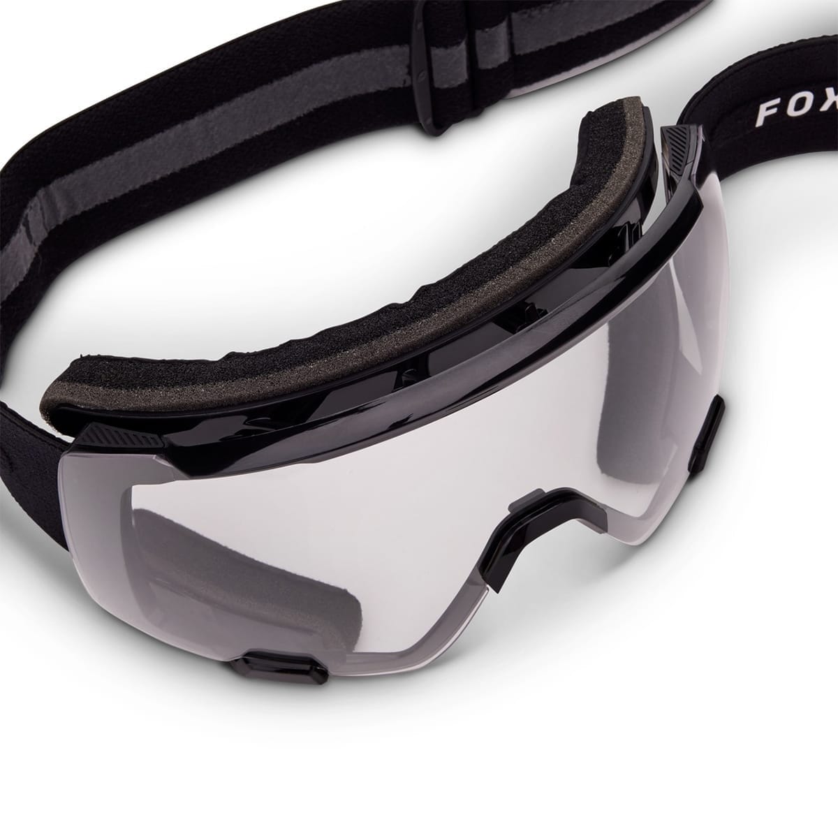 Occhiale FOX PUREVUE nero schermo trasparente 2024
