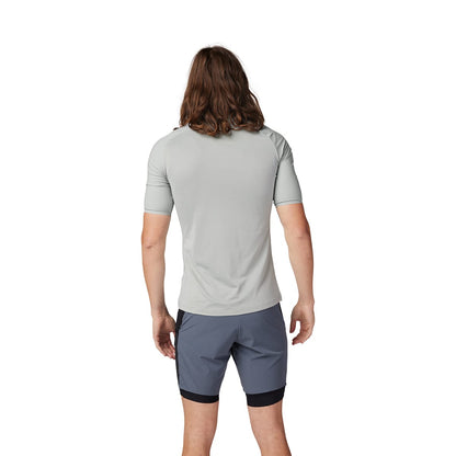 Maglia FOX FLEXAIR ASCENT Maniche Corte Grigio